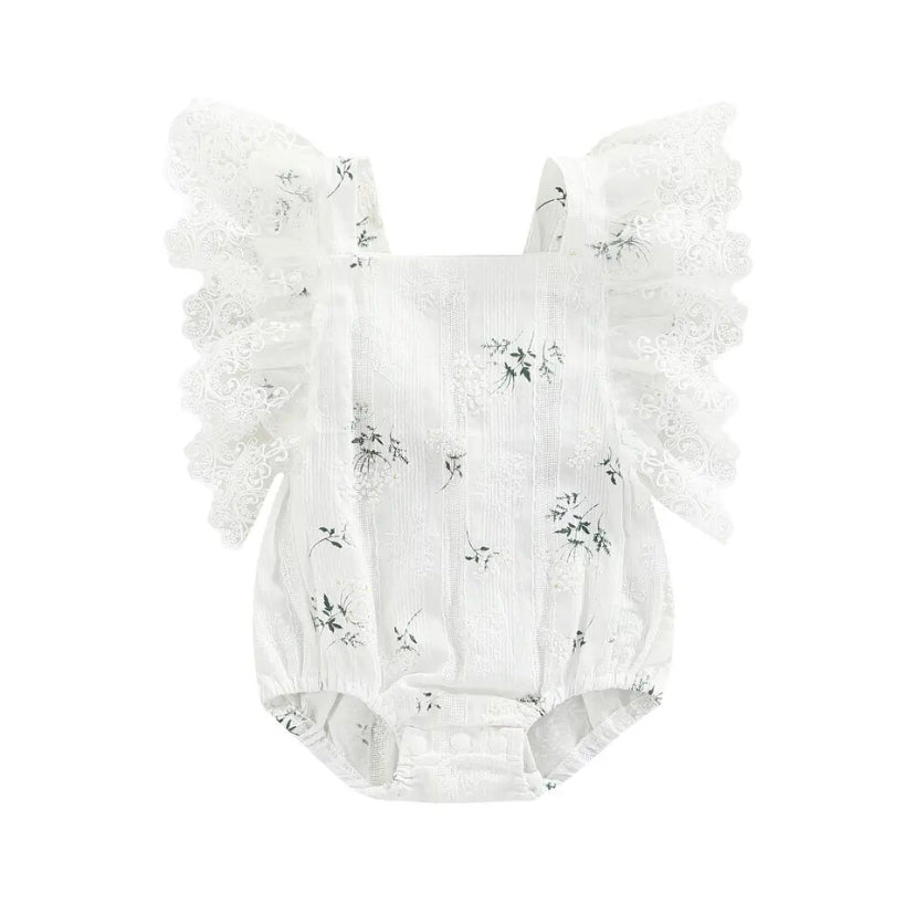 Joys Romper White