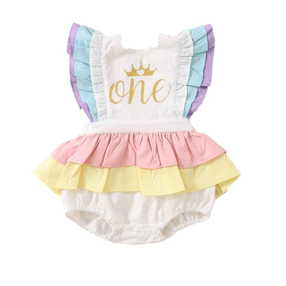 One Rainbow Romper