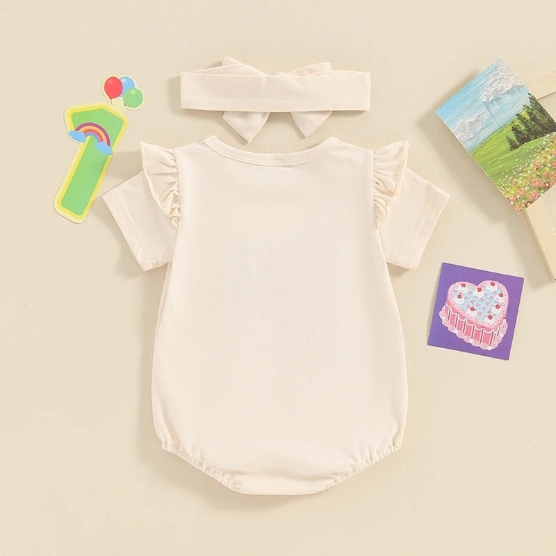 One Romper Cream
