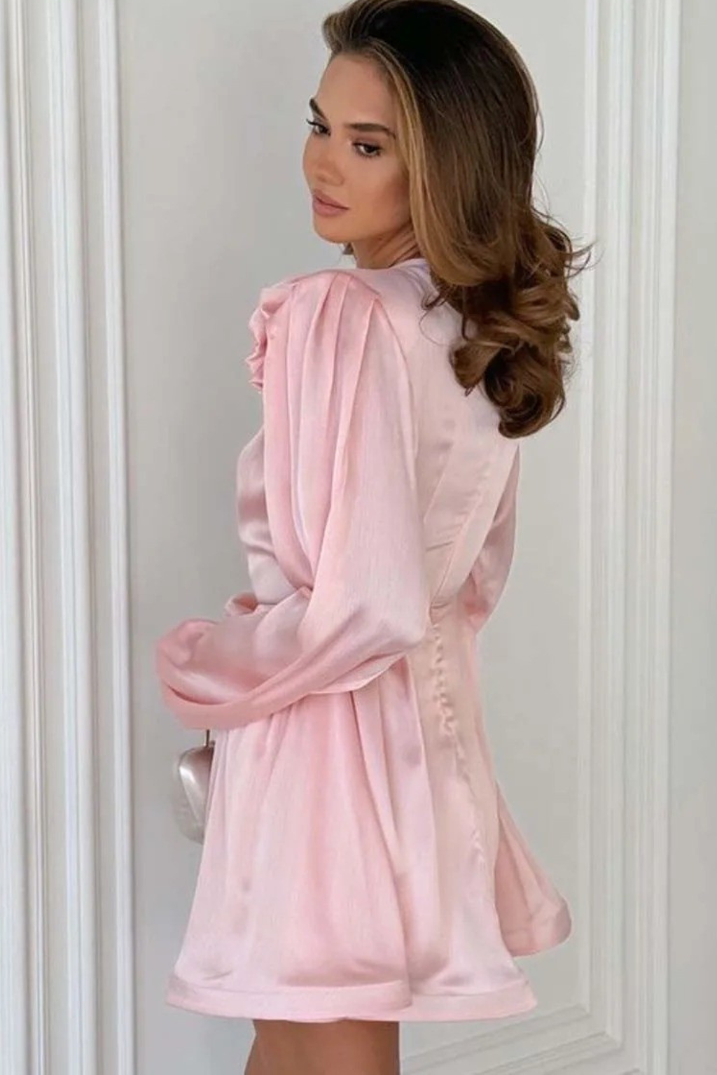 Rosé Allure Mini Dress