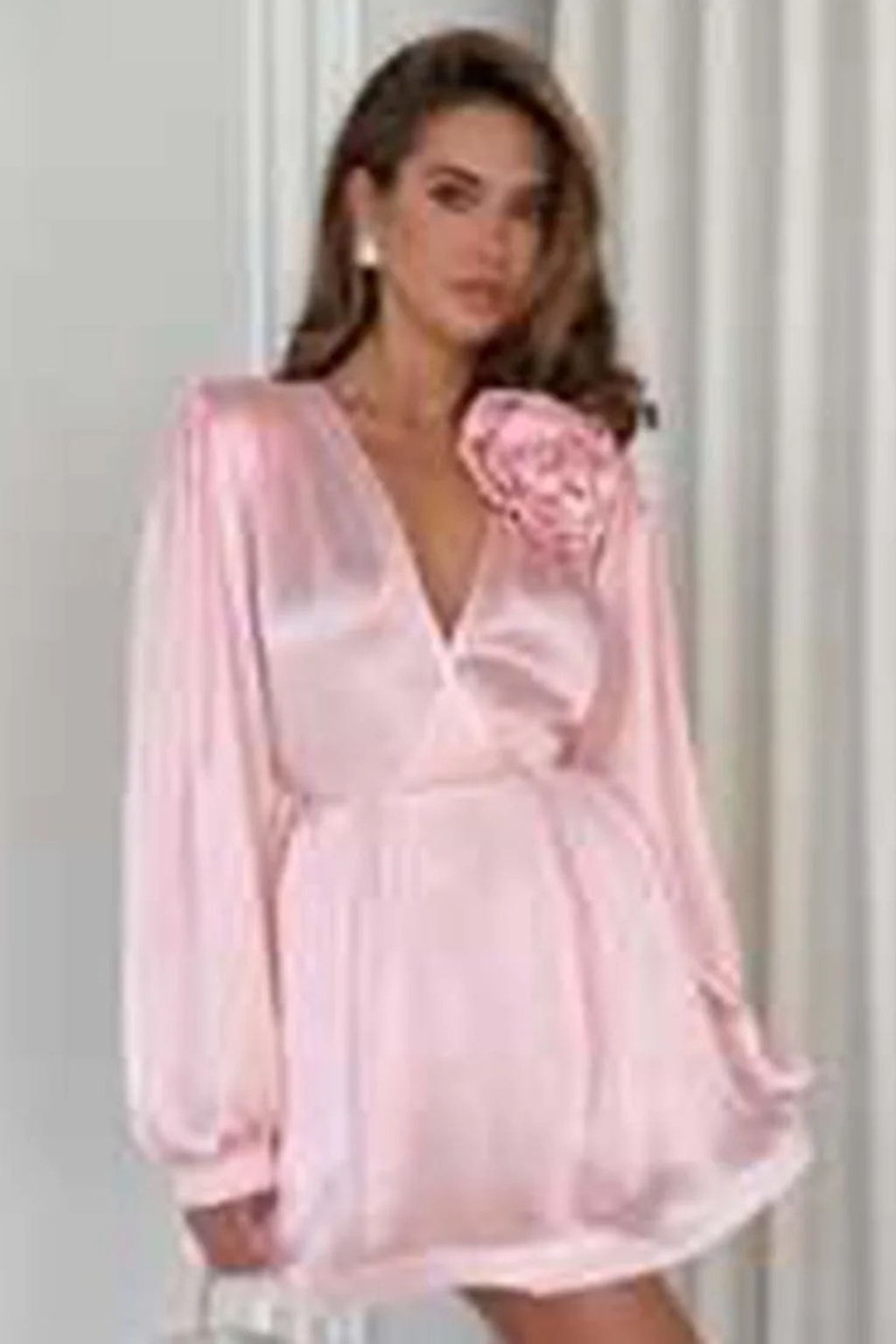 Rosé Allure Mini Dress