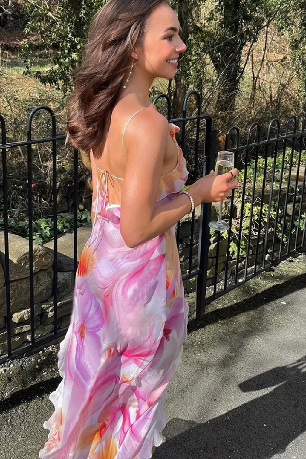 Sunset Bloom Maxi Dress