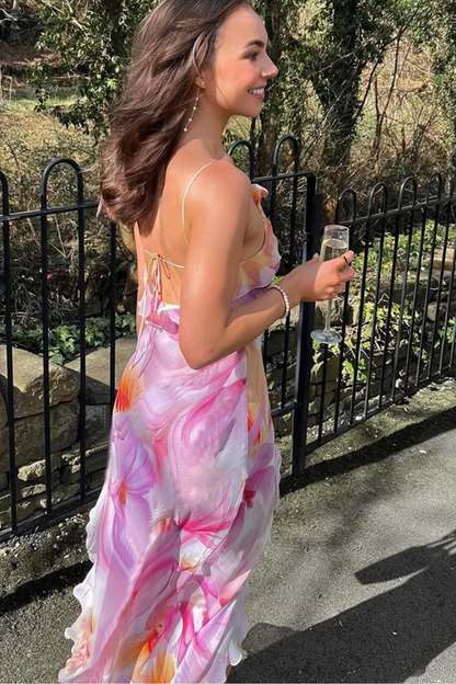 Sunset Bloom Maxi Dress