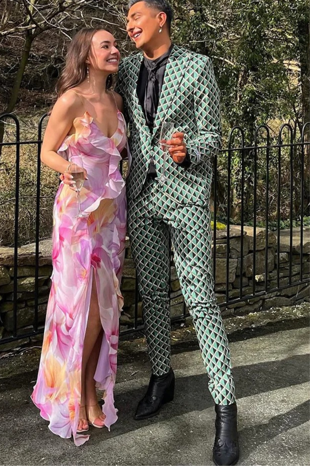 Sunset Bloom Maxi Dress