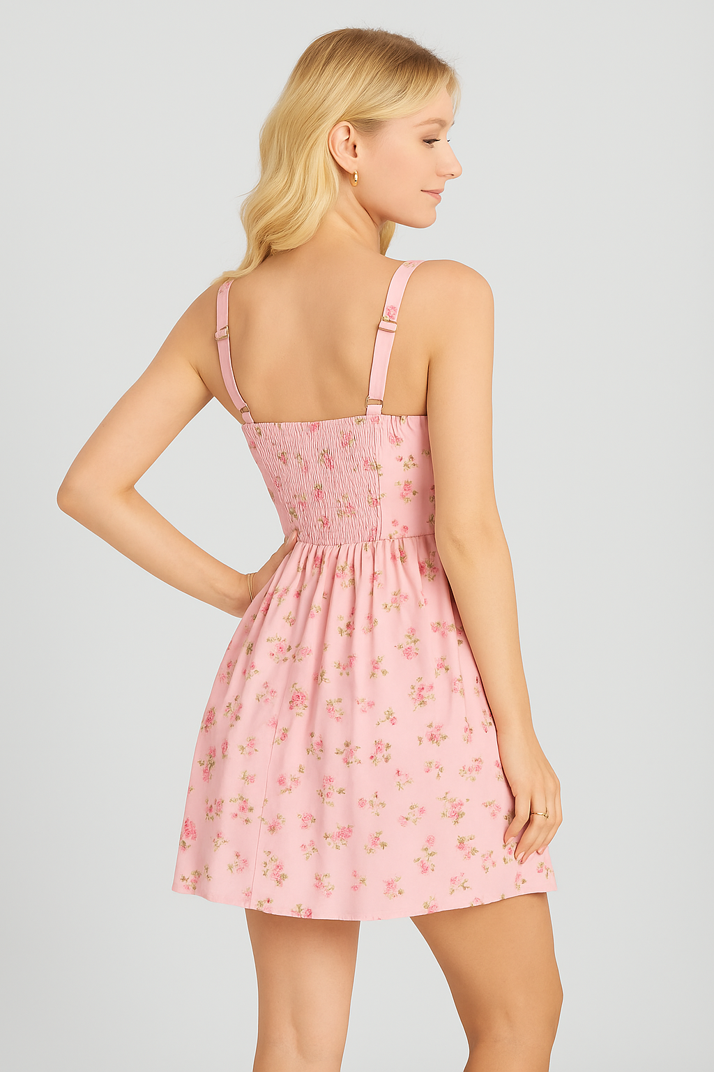 Rosé Daydream Mini Dress