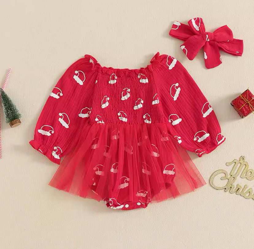 Santa Tutu Romper