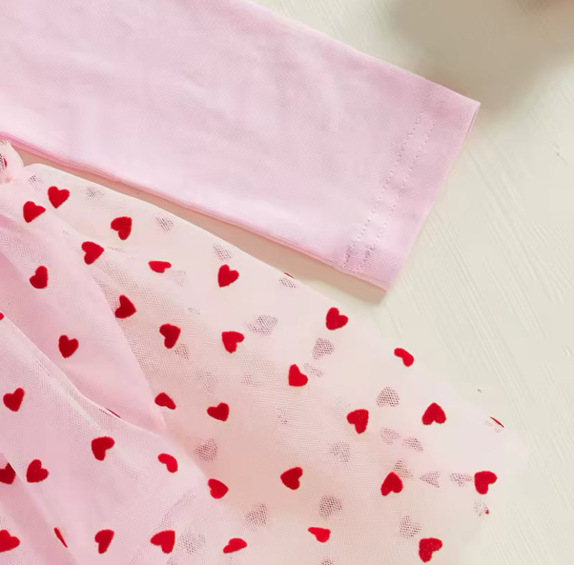 Hearts Tutu Romper