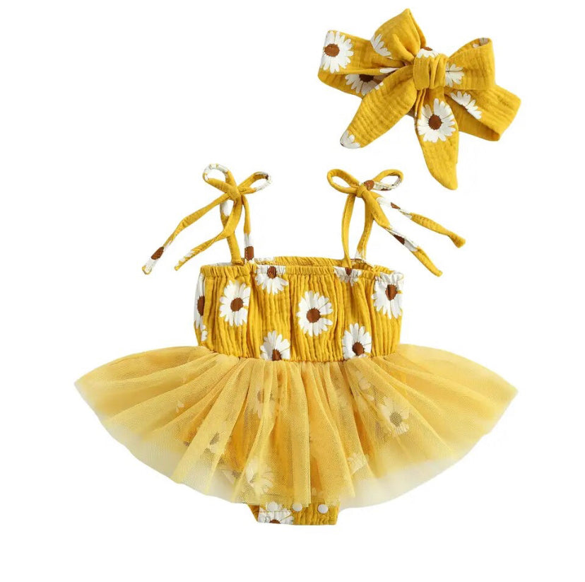 Daisy Romper Canary