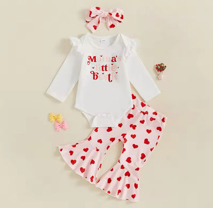 Mamas Bestie Heart Set