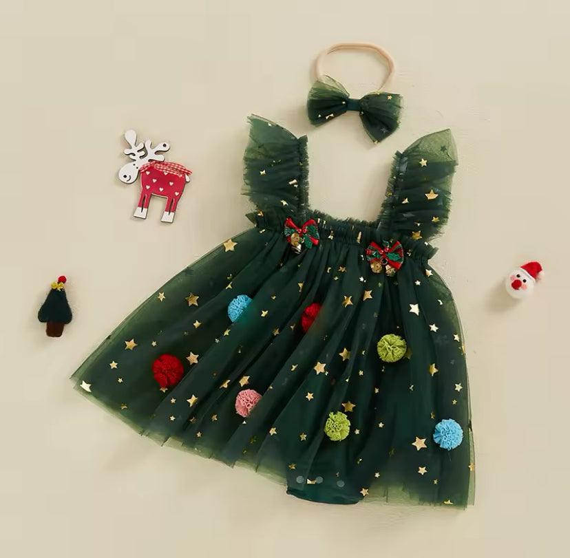 Christmas Greens Romper