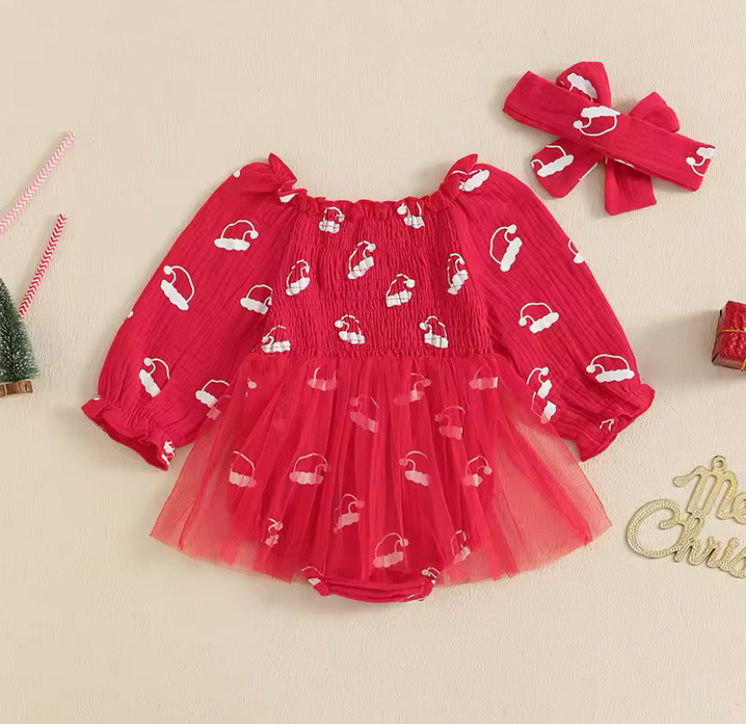 Santa Tutu Romper