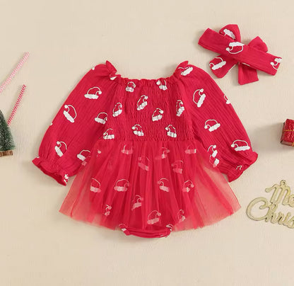 Santa Tutu Romper