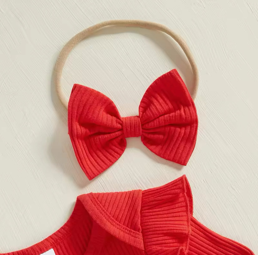 Love Heart Suspender Set