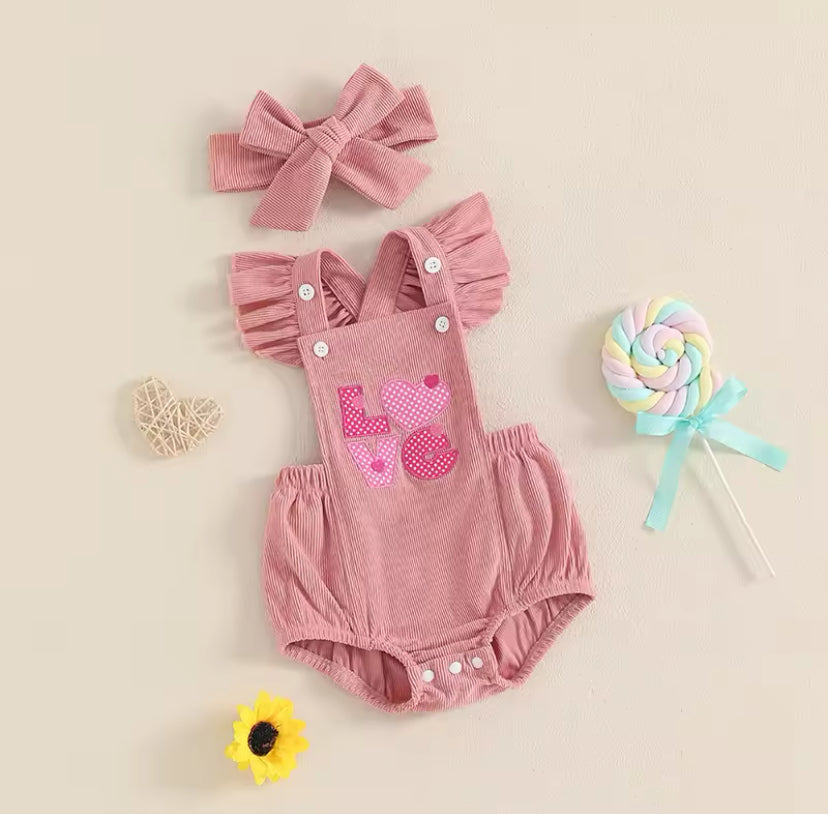 Love Cord Romper