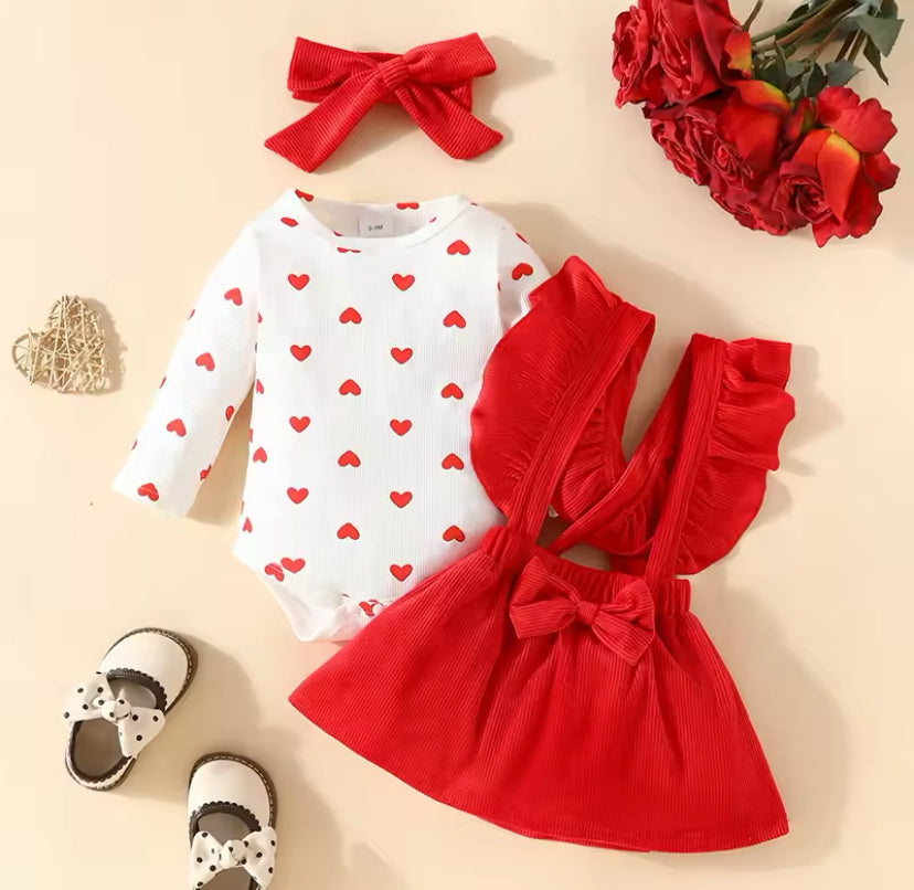 Red Heart Cord Set