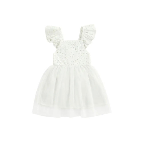 Olivia Dress White