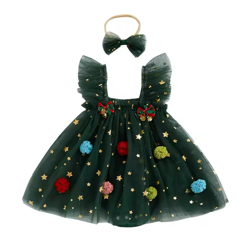 Christmas Greens Romper