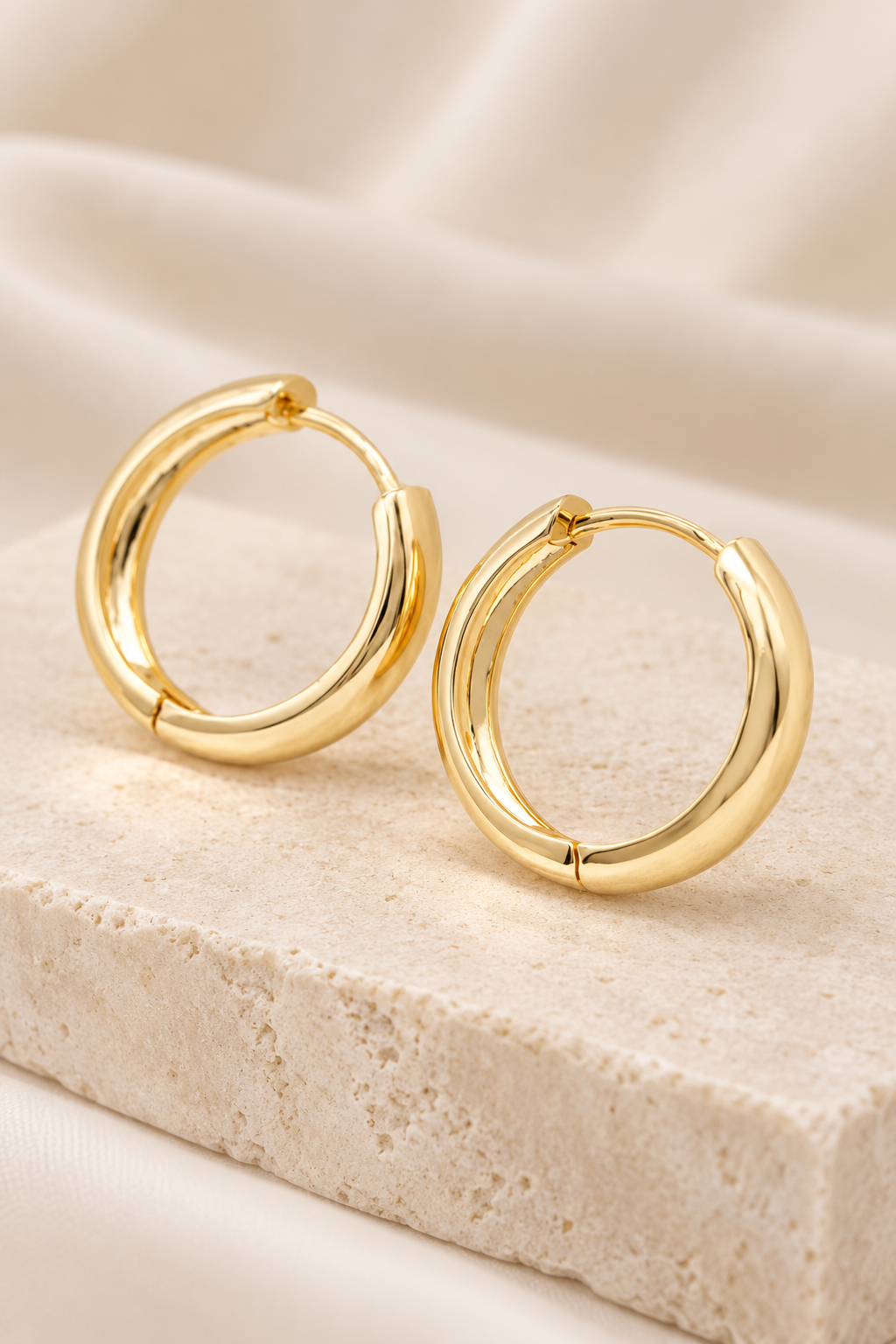 Gold Essential Hoop Earrings