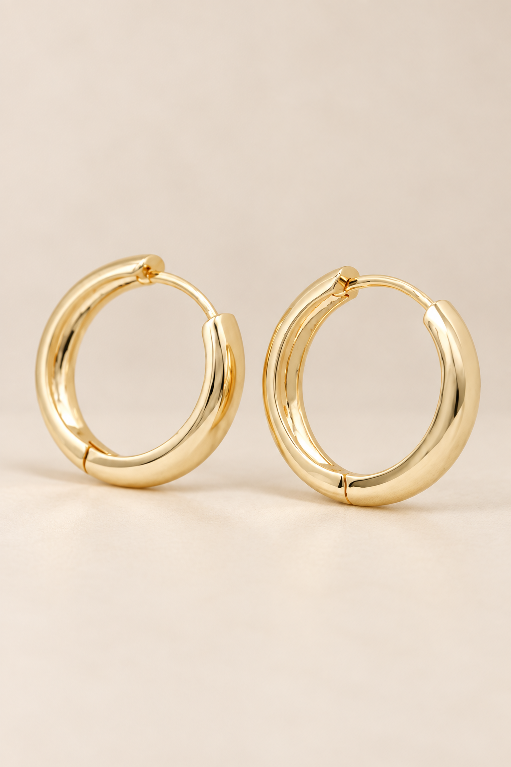 Gold Essential Hoop Earrings