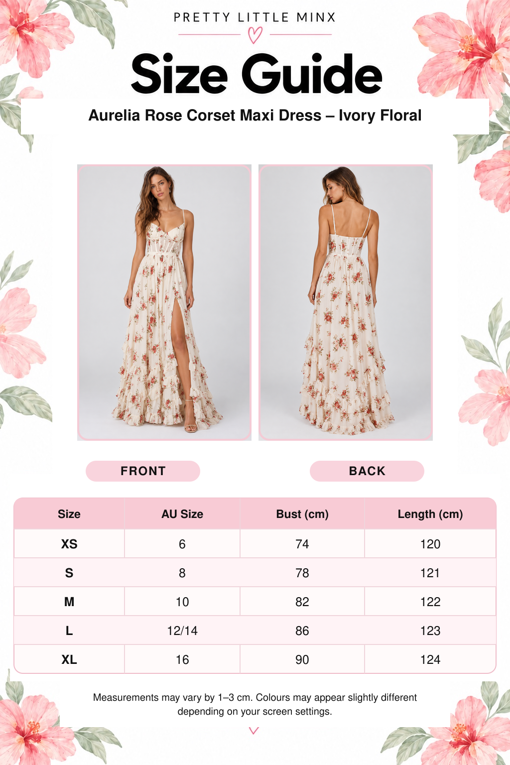 Aurelia Rose Corset Maxi Dress