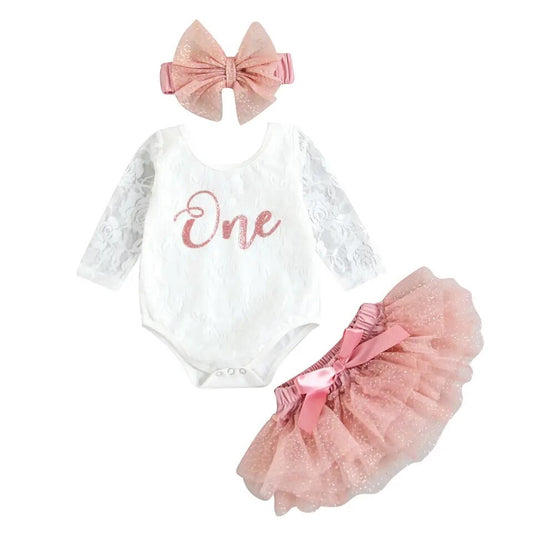 Birthday One Tulle Set