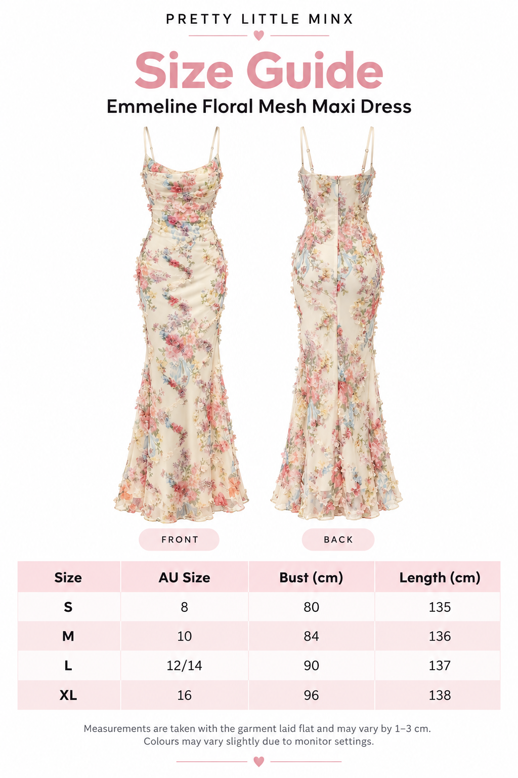Emmeline Floral Mesh Maxi Dress