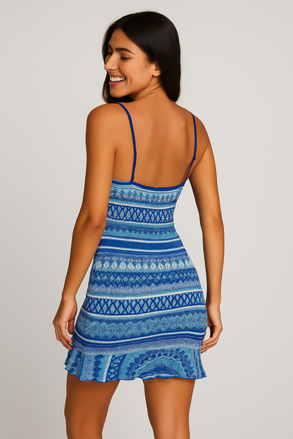 The Marina Knit Mini Dress