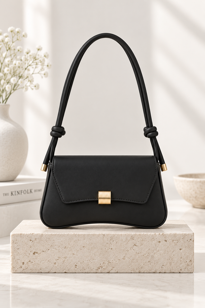 Sabine Mini Shoulder Bag Black
