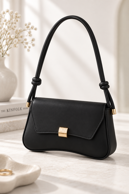 Sabine Mini Shoulder Bag Black