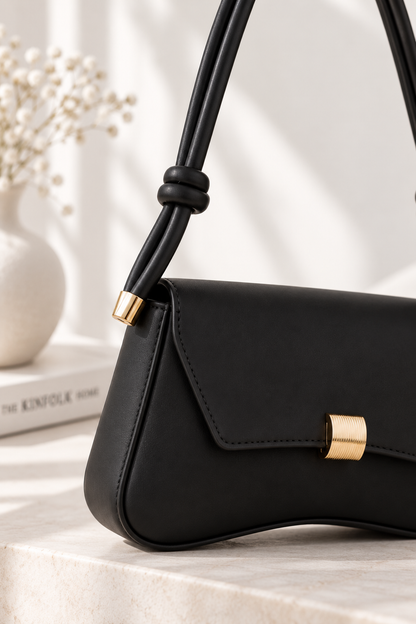Sabine Mini Shoulder Bag Black