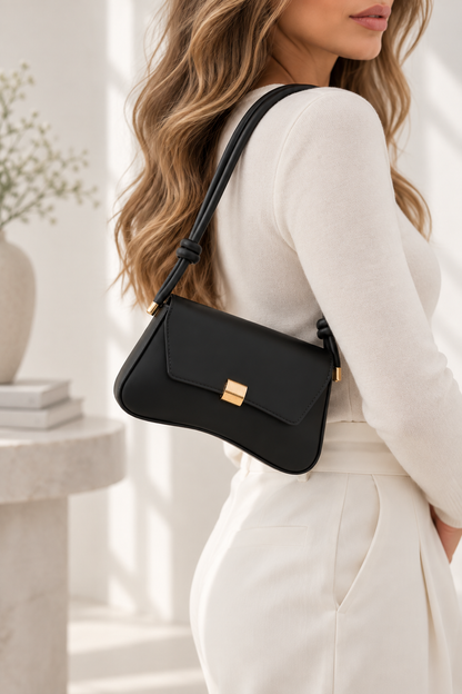 Sabine Mini Shoulder Bag Black