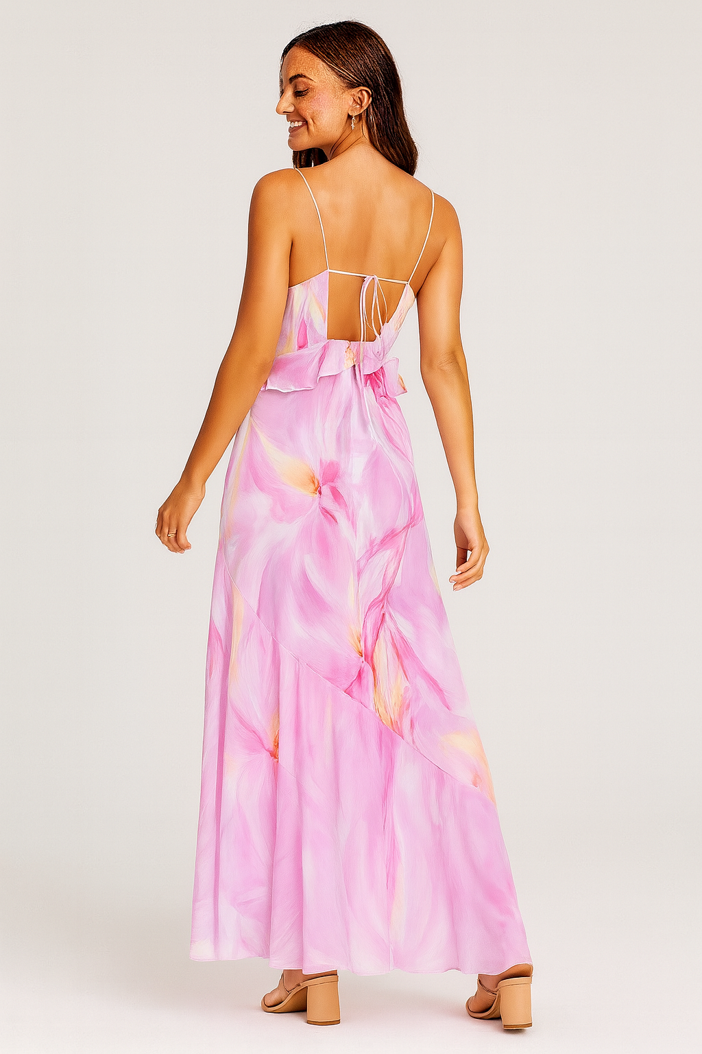 Sunset Bloom Maxi Dress