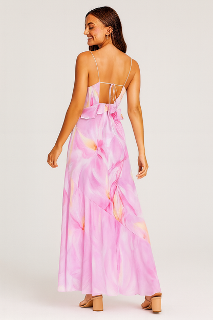 Sunset Bloom Maxi Dress