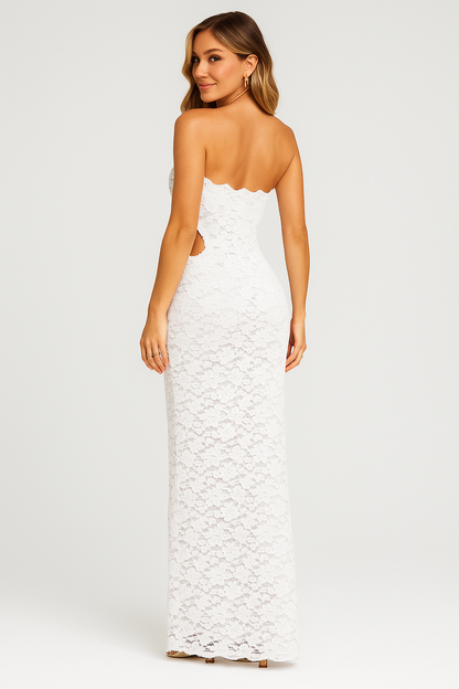Celeste Lace Cut-Out Maxi Dress