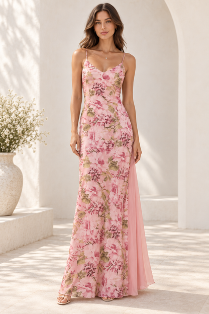 Isabella Rose Floral Maxi Dress