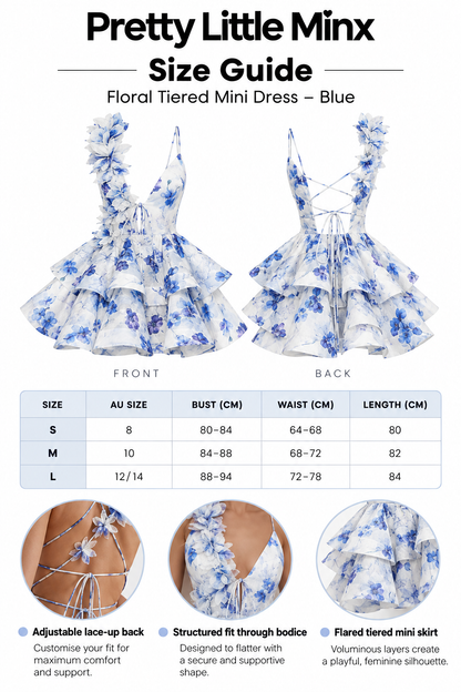 Floral Serenade Mini Dress Pink