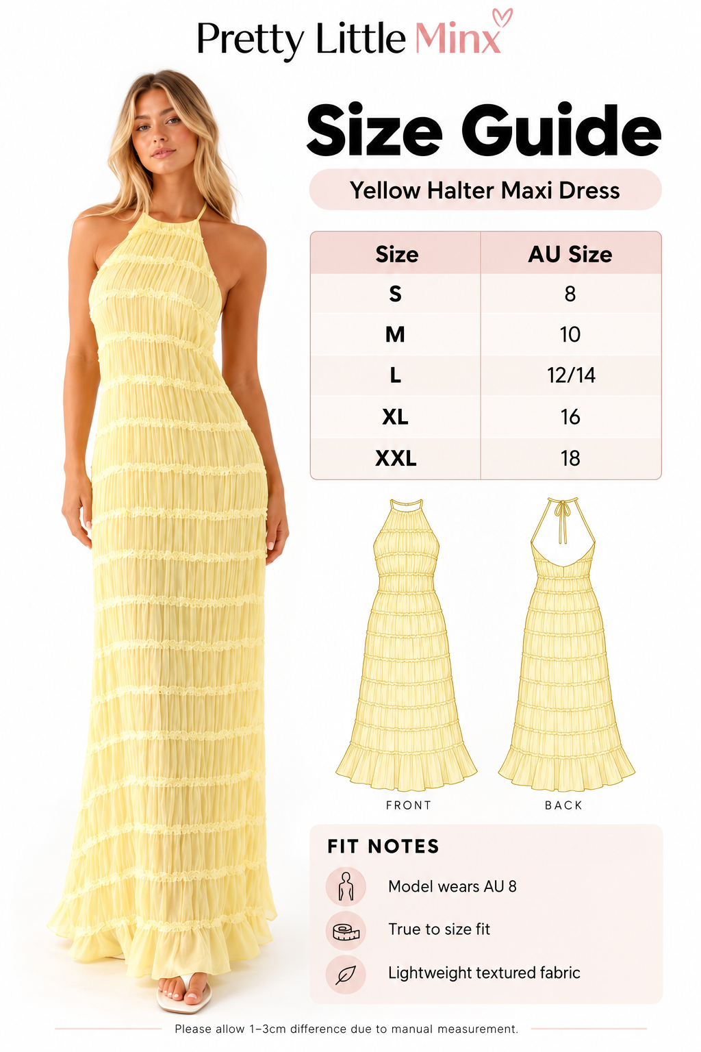 Delilah Ruched Halter Neck Open Back Maxi Dress