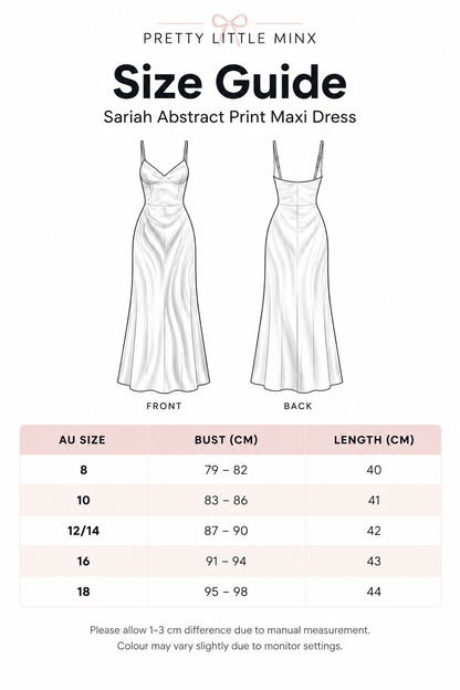 Sariah Abstract Print Halter Neck Maxi Dress