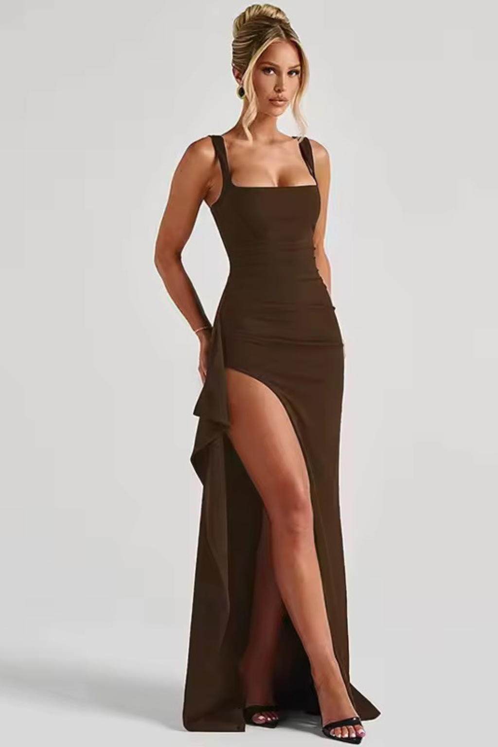 Envy Maxi Dress Brown