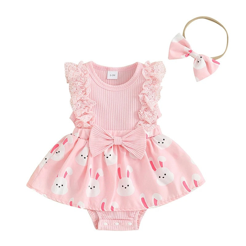 Bunny Bow Romper